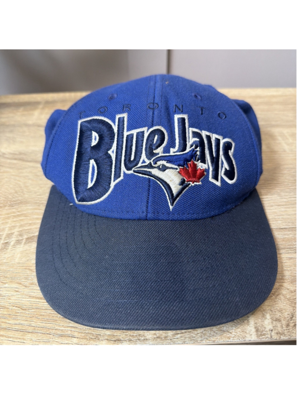 Vintage 1990's Toronto Blue Jays Snapback Hat Cap OFFICIAL 47 Brand